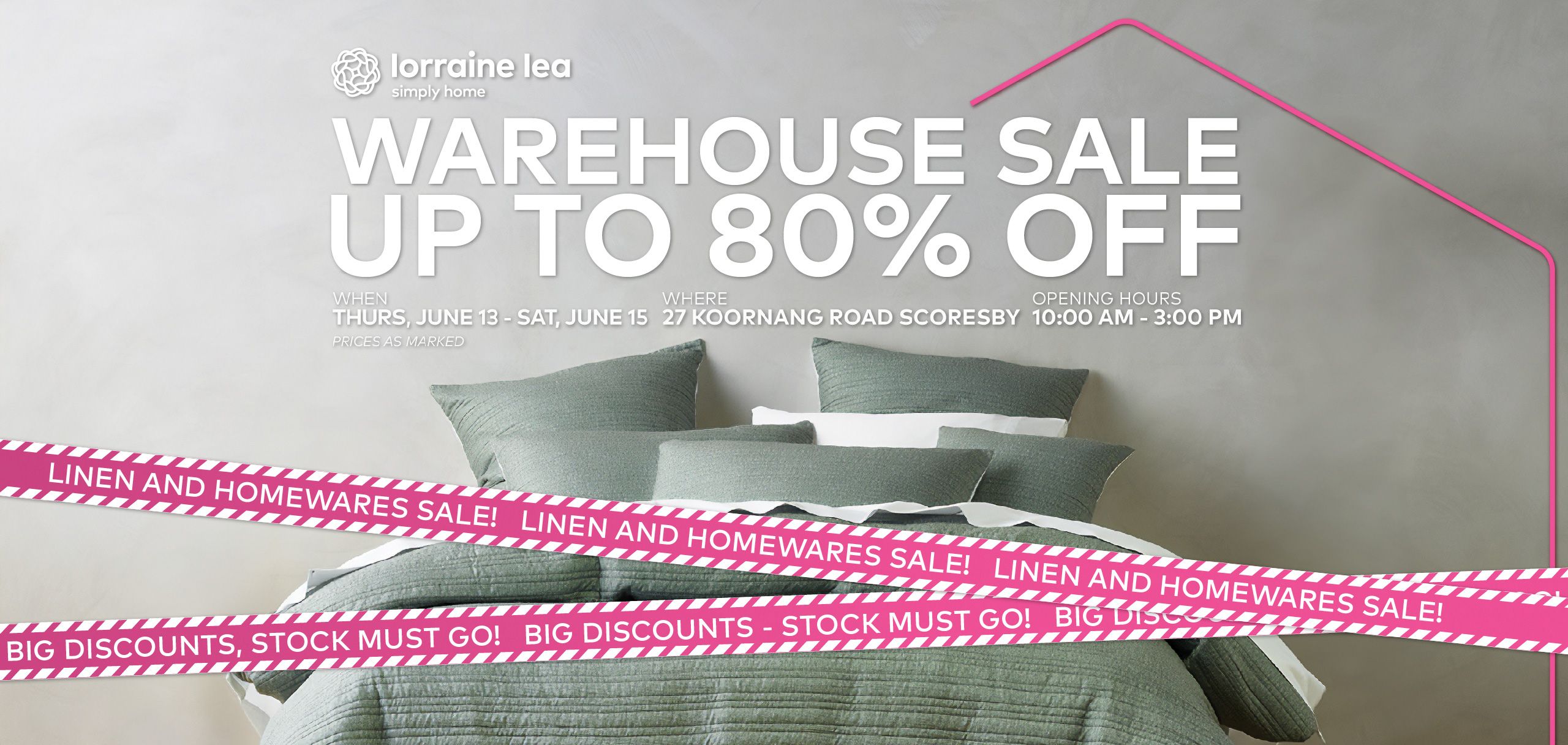 Warehouse Sale June 24